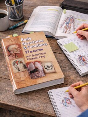 Body Structures & Functions 11th Edition Anatomy Textbook Scott Fong CNA Nursing
